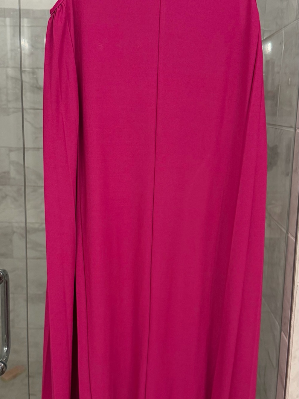 Mango Fuchsia Midi Dress